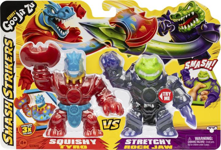 Actual product image Goo Jit Zu - Smash Strikers Tyro vs Rock Jaw - (42804)