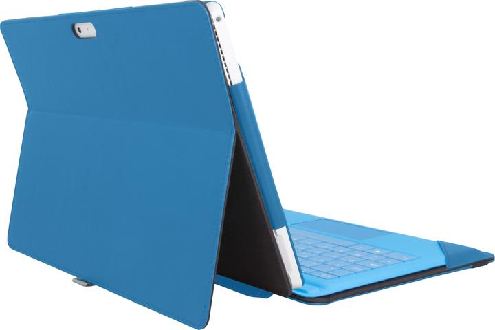 Produktbild Urban Factory Elegant Folio Case For Microsof Surface Pro 4 - Bright Blue (Surface Pro 4)