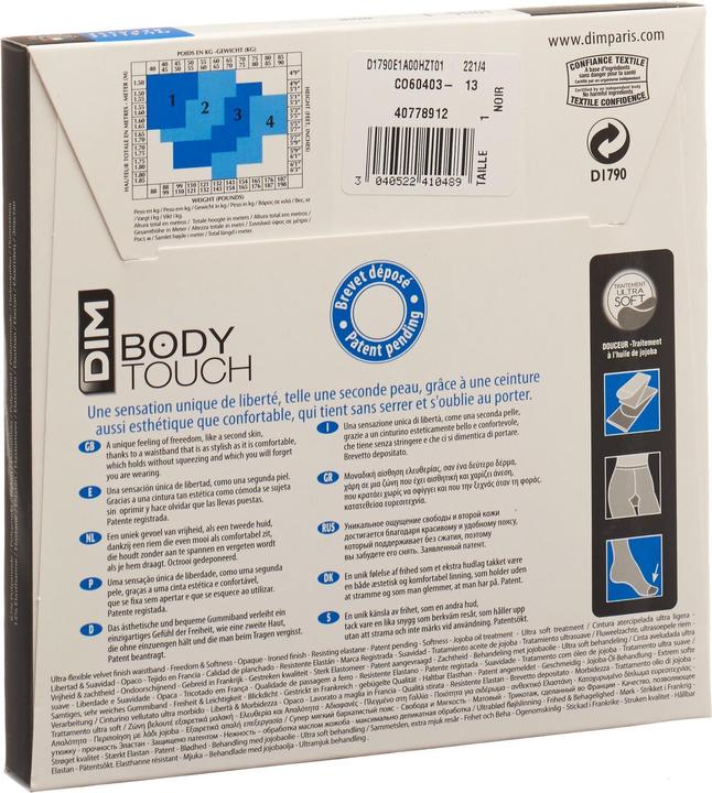 Produktbild DIM Body Touch (40 DEN, 34 - 36)