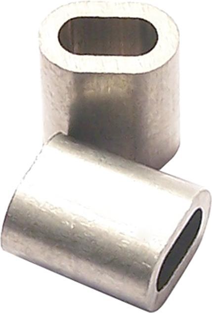 Pösamo Alu-Pressklemmen Z4 f.Drahtseil-Ø 4,0mm