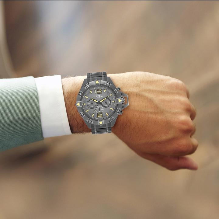 Image du produit Spears & Walker Montre à quartz Varus II Acier inoxydable Anthracite - 34108 (Chronographe, 49 mm)