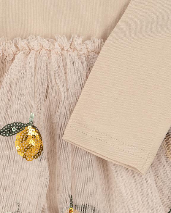 Produktbild Konges Slojd Yvonne Ballerina Kleid Lemon Sequin (122)