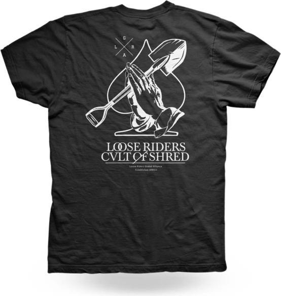 Loose Riders Playing Hands Tee