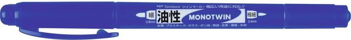 Produktbild Tombow Permanent-Marker MONO twin Blau (Blau, 0.80 mm, 1 x)