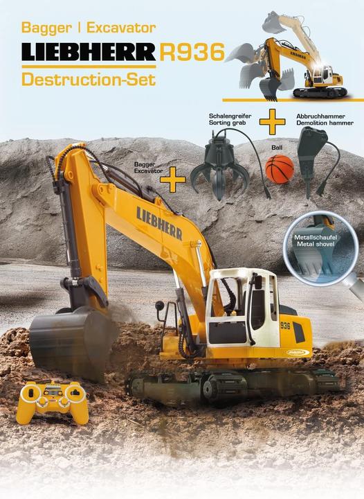 Produktbild Jamara Liebherr R936 Destruction Set