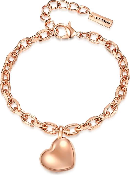 Yokoamii Damen Metall roségold - 30058 (17 cm, Metall-Legierung)