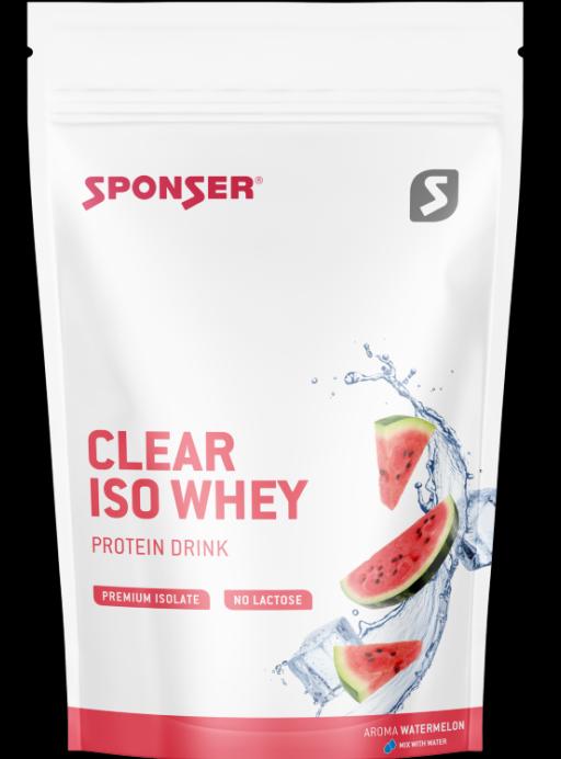Produktbild Sponser Clear Iso Whey (Wassermelone, 1 Stk., 450 g)