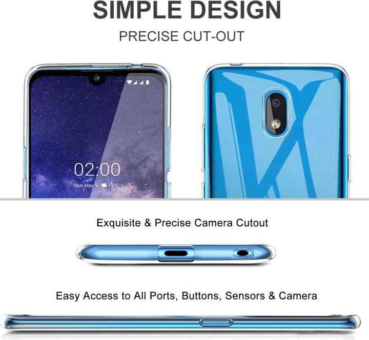 Actual product image Screenguard Nokia 2.2 Flexible TPU Clear Case (Nokia 2.2)