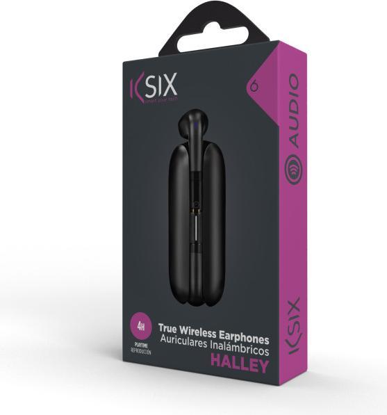 Image du produit KSIX Casque Sans Fil Halley Noir (20 h, Sans fil)