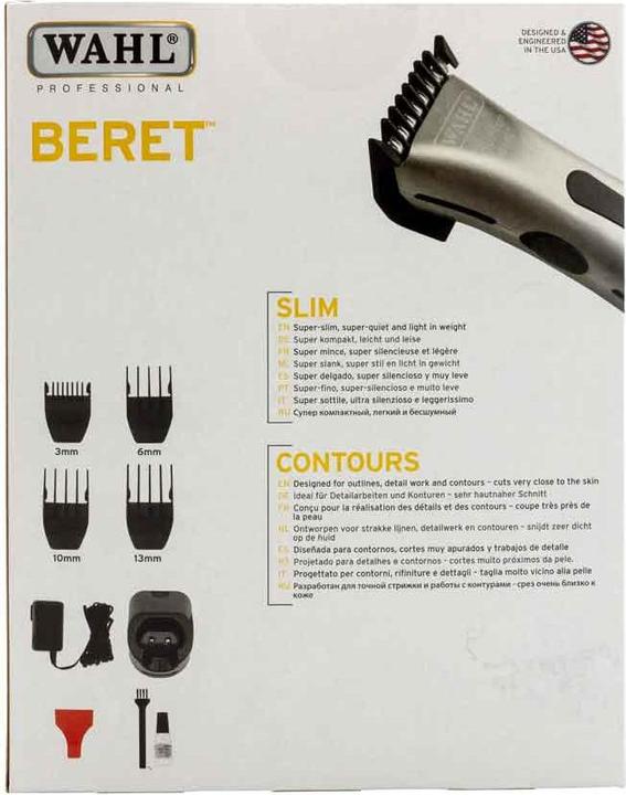 Actual product image Wahl 8841-616 ProLithium Beret Silver Hair Trimmer