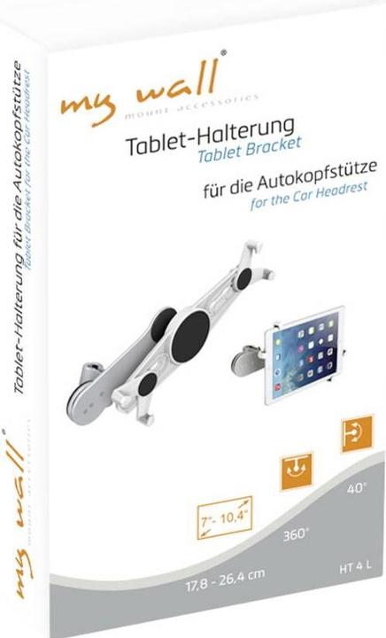 Produktbild myWall Tablet Kopfstützenhalterung Halterung für Autokopfstütze