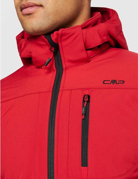 Immagine prodotto CMP Campagnolo Giacca Softshell con cappuccio e zip (58, 4XL)