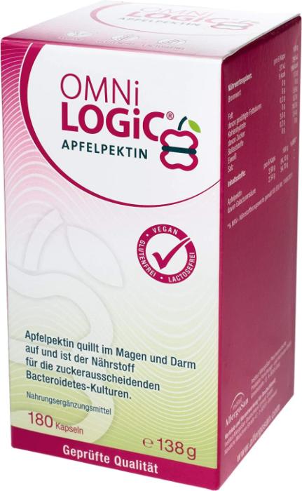Actual product image Omni Logic Apple pectin (180 Piece, Capsules, 198 g)