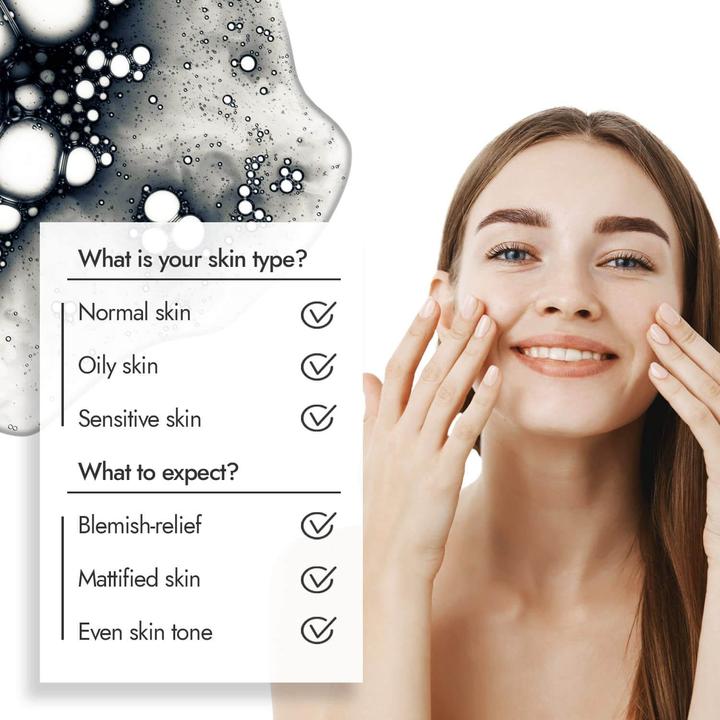 Actual product image Skincyclopedia Charcoal 5% AHA + PHA Complex (30 ml)