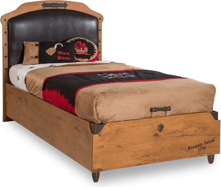Image du produit Cilek Lit Pirate avec espace de rangement 100x200cm (100 x 200 cm)