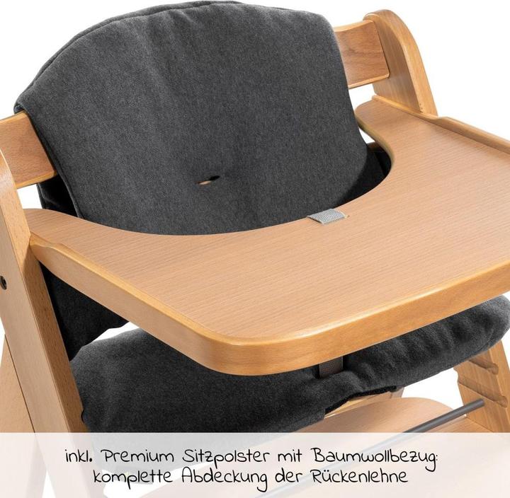 Actual product image Hauck Highchairs Highchair Alpha Move Nature - in economy set incl. (Highchair)