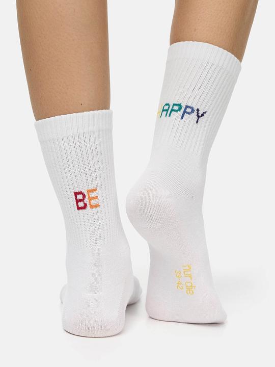 Actual product image Nur Die Freizeitsocken Statement Socken mit Stickerei (pack of 10, 43 - 46)