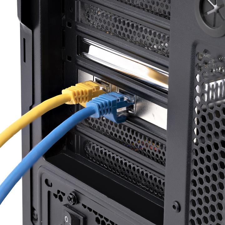 Actual product image StarTech com ST10GSPEXNDP2, Eingebaut, Kabelgebunden, PCI Express, Ethernet, 10000 Mbit/s, Schwarz (PCI Express 3.0 x4)