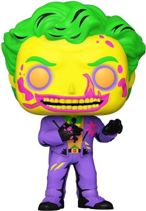 Actual product image Funko Pop! & Tee: Dceased - The Joker (Blacklight) - S