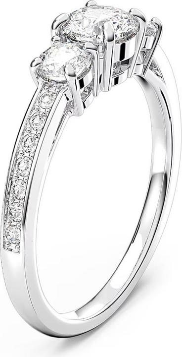 Actual product image Swarovski Attract Trilogy Ring Mixed Round Cuts White (52)