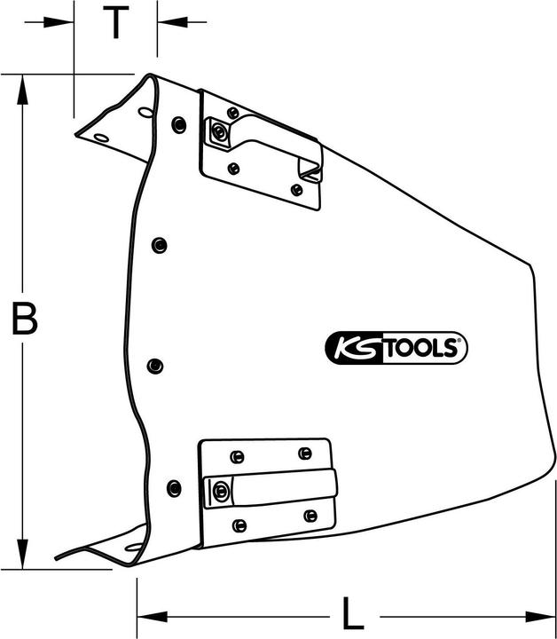 Produktbild KS Tools Abdeckhaube mit Schutzisolierung für 2 bis 4 Sicherungsleisten