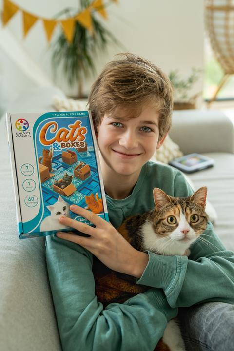 Productafbeelding Smart Games Kattenbakken (Duits, Frans, Italiaans, Engels)
