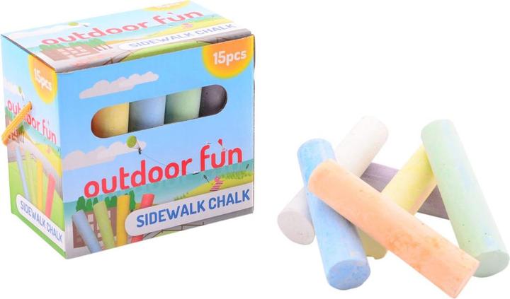 Actual product image Sombo Sidewalk chalk (Sorted, 15 x)