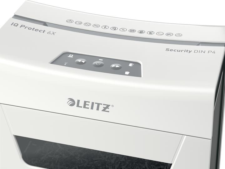 Produktbild Leitz IQ 6X PROTECT PREMIUM - Aktenvernichter (Partikelschnitt)