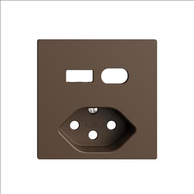 Image du produit Feller Kit de cache pour prise USB A+C/T13 coffee