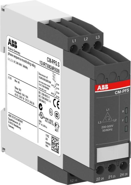 Actual product image ABB Three-phase monitoring relay CM-PFS.S