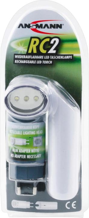 Produktbild Star Trading RC2 -Taschenlampe mit schwenkbarem Kopf, einfaches Laden (14.90 cm, 12 lm)