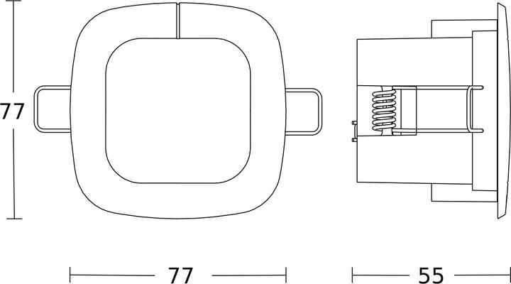 Produktbild Steinel Präsenzmelder IR Quattro Slim KNX (2 m)