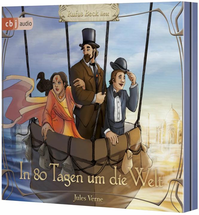 Productafbeelding Rond de wereld in 80 dagen (Jules Verne, Duits)