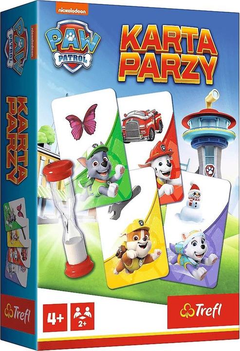 Produktbild Trefl Paw Patrol Steam Karten-Reisespiel