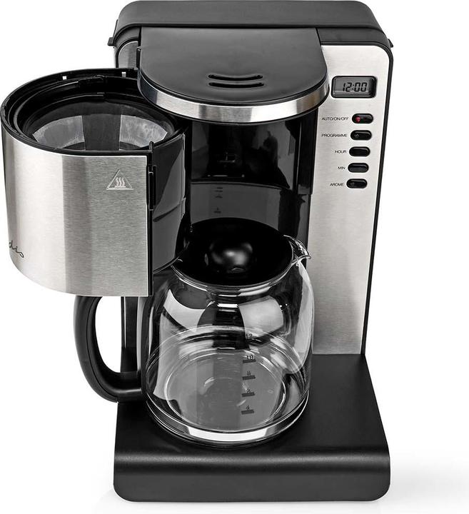 Image du produit Nedis Capacité maximale de la cafetière : 1,5 l Nombre de tasses simultanées : 12 Maintien au chaud