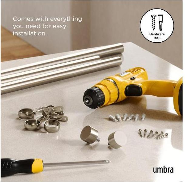 Produktbild Umbra CAPPA 1 ROD 66-120 NKL