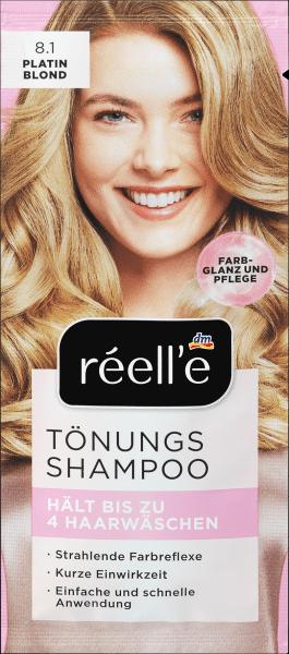 Produktbild Réell‘e Tönungsshampoo Platinblond 8.1 (Platinblond 8.1)