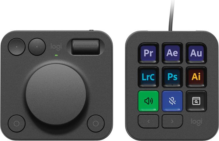 Actual product image Logitech Mx Creative Console (Without keyboard layout, Cable)