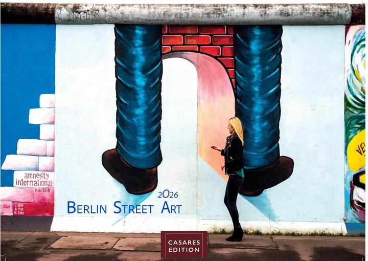 Produktbild Berlin Street Art 2026 L 35x50cm (35 x 50 cm, Deutsch)