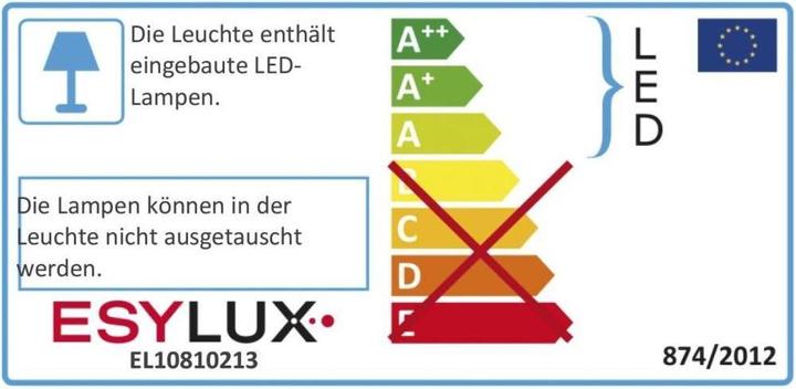Etichetta energetica Esylux Faretto LED (5100 lm, IP65)