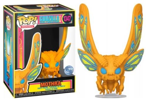 Actual product image Funko POP! Godzilla King of the Monsters Lumière Noire Mothra Exclusive