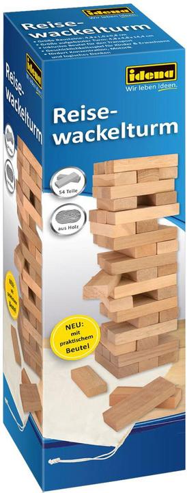 Produktbild Idena Reise-Wackelturm Geschicklichkeitsspiel (Deutsch)