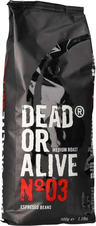 Actual product image Dead or Alive No3 Espresso beans (500 g, Medium roast)