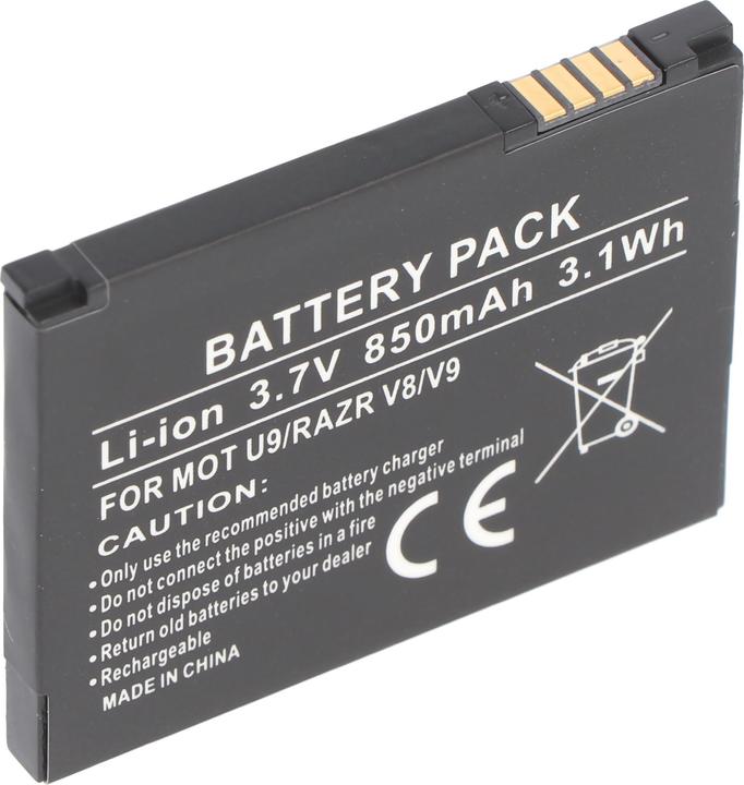Actual product image Motorola Akku RAZR² V8,V9, BX40, BX50, SNN5805
