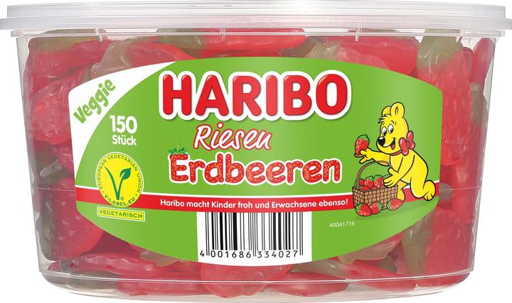 Produktbild Haribo Riesenerdbeeren (1 Stk., 1350 g)