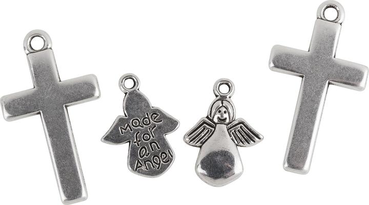 Immagine prodotto VBS Ciondolo "Made for an Angel", set di 4 pezzi (Metallo)