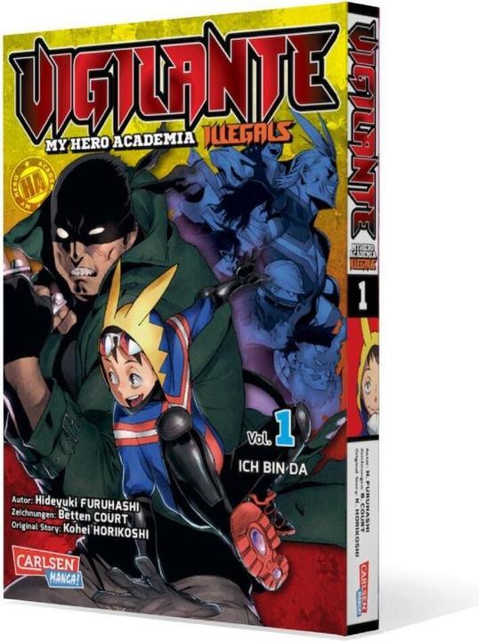Image du produit Vigilante - My Hero Academia Illegals 1 (Allemand, Kohei Horikoshi, 2018)