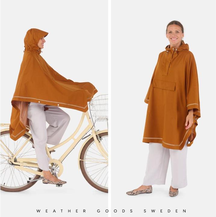 Weathergoods IMBRIS Regen-Poncho, Copper, S-M (S/M)