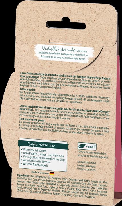Image du produit Kneipp Soin des lèvres coloré (soin teinté pour les lèvres)