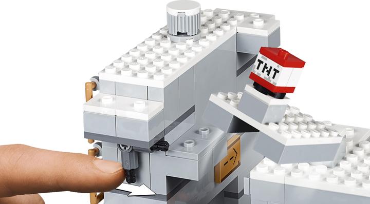 Produktbild LEGO Die Berghöhle (21137, LEGO Minecraft)